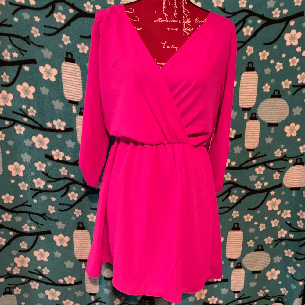 Tovia magenta dress Large